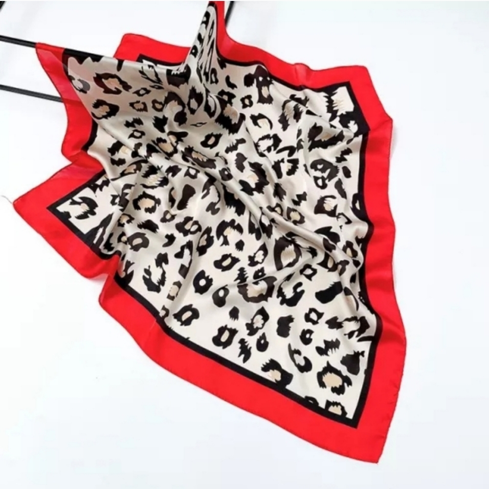 Soft Silky Fun Scarf For Head Hair Bag Neck 27x27in
